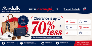 Marshalls coupon code